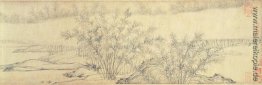 Bamboo Groves in Nebel und Regen (Detail)