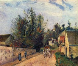 Die Etappe auf dem Weg von Ennery, um l'Hermigate, Pontoise
