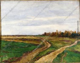Landschaft. Ein Feld.