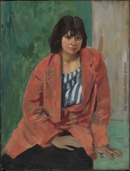 Die orange Jacke