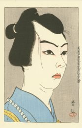 Uzaemon in der Rolle von Shirai Gonpachi Uzaemon in der Rolle von Shirai Gonpachi