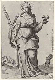 St. Agatha, aus der Episode "heiligen Frauen"