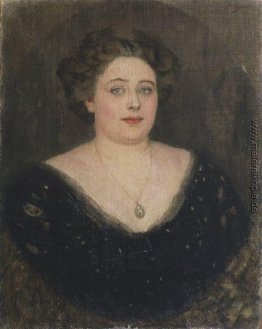 Porträt von M. Velichkina, geborene Freiin von Klodt Yurgensburg