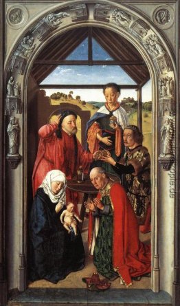 Die Mitteltafel des Perle von Brabant: Anbetung der Könige