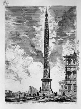 Blick auf den Platz und die Basilika San Giovanni in Laterano
