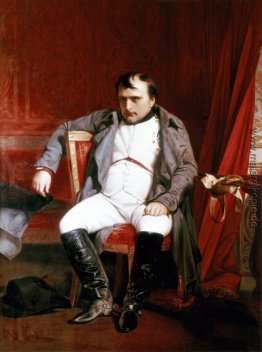 Napoléon Bonaparte abdankte in Fontainebleau