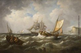 Seelandschaft mit Französisch Versand