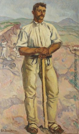 Stone Crusher (Portrait eines Bauern)