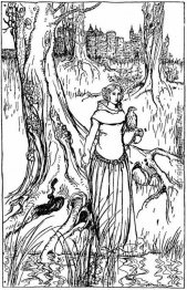 Enide mit dem goldenen Falken Enide mit dem goldenen Falken