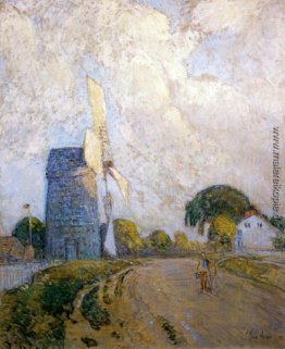 Windmühle bei Sonnenuntergang, East Hampton