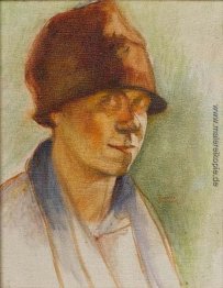 Figur mit Hut Figur mit Hut