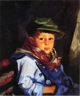 Junge mit einer grünen Mütze (auch bekannt als Chico bekannt)