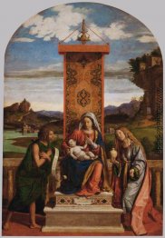 Madonna und Kind mit St. Johannes der Täufer und Maria Magdalena Madonna und Kind mit St. Johannes der Täufer und Maria Magdalena