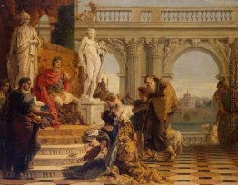 Maecenas Präsentation der Freien Künste an Kaiser Augustus