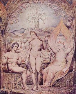 Erzengel-RAPHAEL mit Adam und Eva