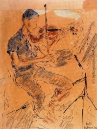 Leonel Alberú Geige zu spielen