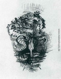 Drachen über einer Flamme Drachen über einer Flamme