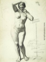 Stehend Fermale Nude