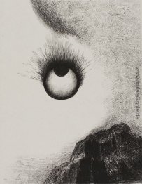 Überall Augäpfel sind entflammt