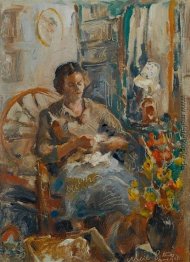 Portrait der Frau des Künstlers, der Künstler Grace Anderson Portrait der Frau des Künstlers, der Künstler Grace Anderson