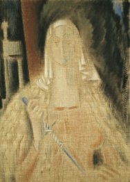 La Temperanza, Frau mit einem Messer