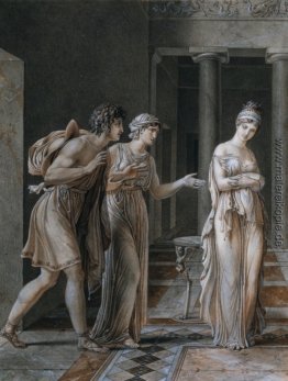 Die Sitzung von Orestes und Hermine