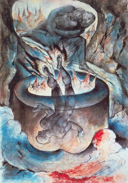 Illustration zu Dantes Göttlicher Komödie, Hölle