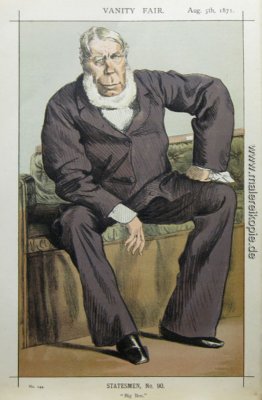 Karikatur von George William Bentinck Pierrepont MP