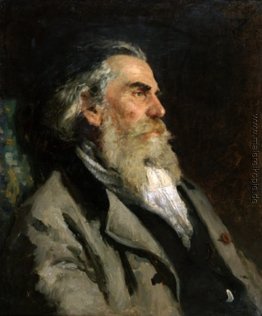 Porträt des Künstlers A. P. Bogolubov