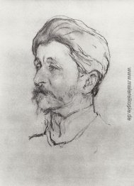 Porträt des Künstlers M. A. Vrubel Porträt des Künstlers M. A. Vrubel