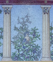 Mosaic - Speisesaal Zimmer des Sainte-Barbe-Bibliothek, Paris