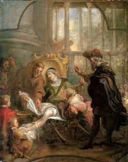 Heiligen Franciscus heilt Giovanni di Carat