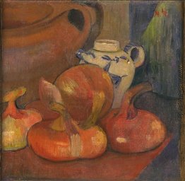 Nature morte, Pichet et Oignons