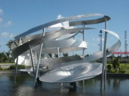 Wasserwerk Skulptur Vorschlag für die Mittel Broward Regional Pa