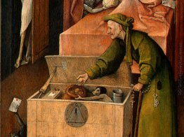 Tod des Geizhalses (Detail)