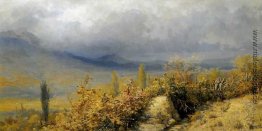 Herbstlandschaft in der Krim