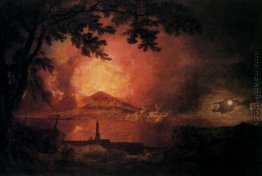 Vesuv in der Eruption