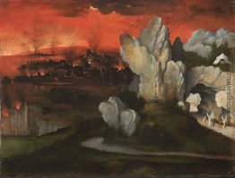 Landschaft mit der Zerstörung von Sodom und Gomorrha