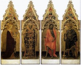 Zwei Heiligen von der Quaratesi Polyptych: St. Maria Magdalena u