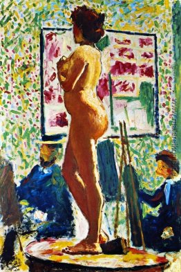 Life Class an der École des Beaux-Arts (Fauvist Nackt)