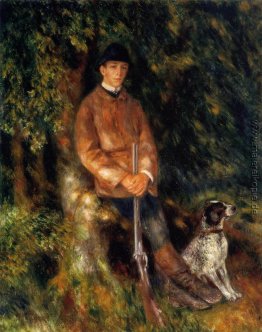 Alfred Berard und sein Hund