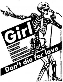 Untitled (Girl, Love Do not Die)