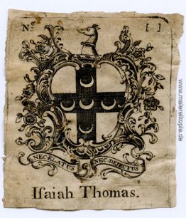Isaiah Thomas Bookplate
