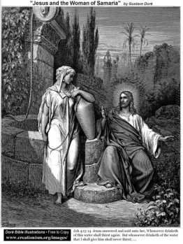 Jesus und die Frau von Samaria