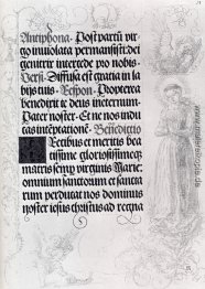 Seiten mit Randzeichnungen für Kaiser Maximilian Gebetbuch