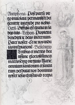 Seiten mit Randzeichnungen für Kaiser Maximilian Gebetbuch