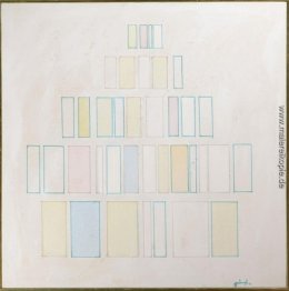 Rot und Grün mit blassen Farben Rot und Grün mit blassen Farben