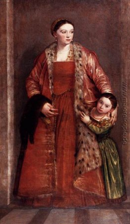 Livia da Porto Thiene und ihre Tochter Porzia