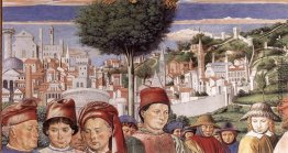 St. Augustine Abreise für Milan (Detail)