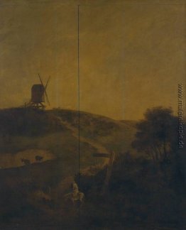 Eine Windmühle in der Nähe von Norwich